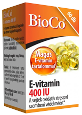E-vitamin 400 IU kapszula 60 db (BioCo)